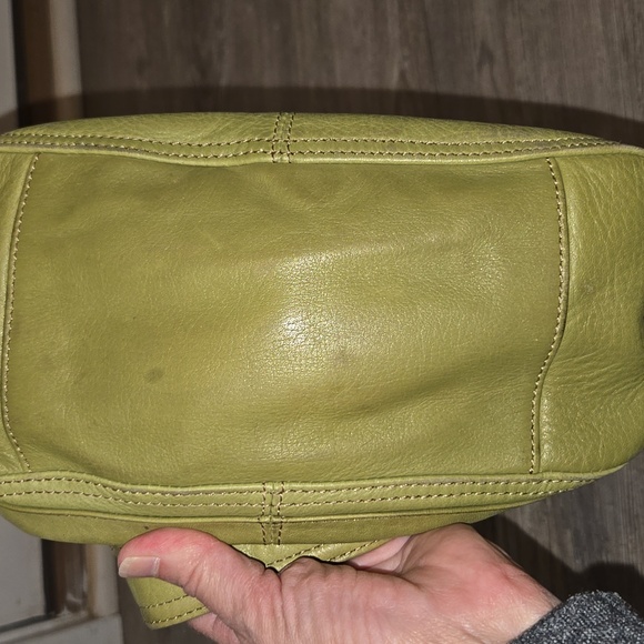 Fossil Green Leather Crossbody Bag - Picture 8 of 8